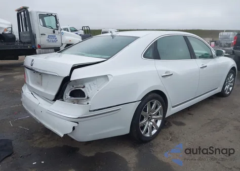 2013 Hyundai Equus Ultimate из США, поврежденный, VIN KMHGH4JHXDU063734